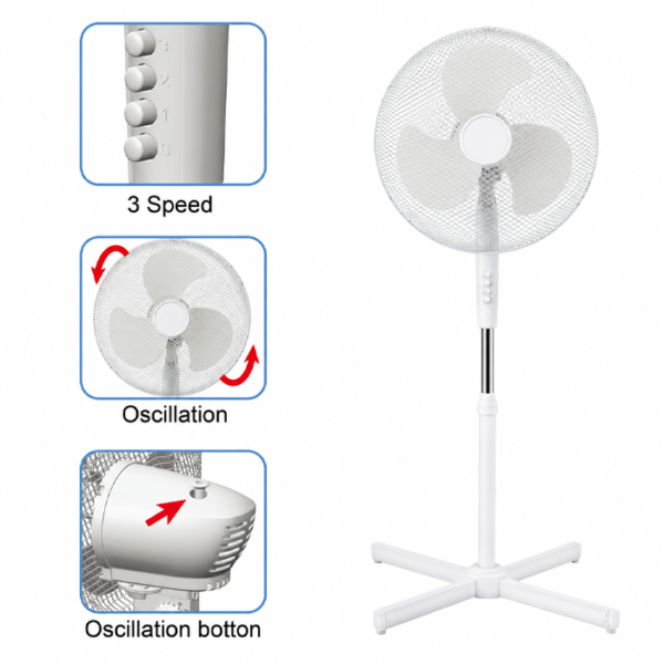 110V Standing Fan - Image 2