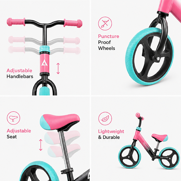 Albott WB-20 Kids Balance Bike - Image 3