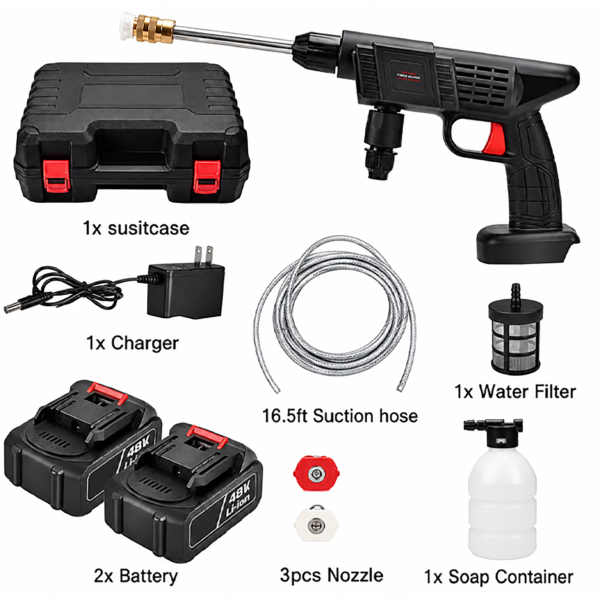 High-Pressure Car Wash Gun - Image 4