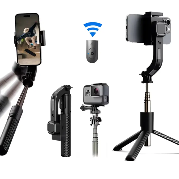 C06 1-Axis Gimbal Selfie Stick Tripod - Image 3