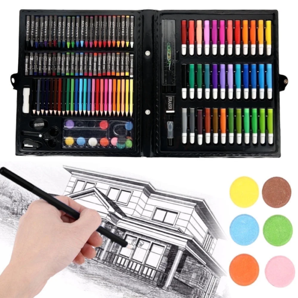 Colored Pen Set with Carrying Case - Image 3