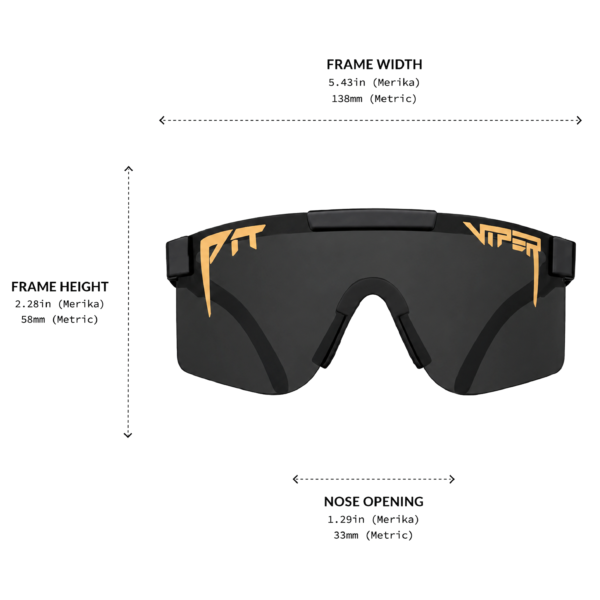 Pit Viper Polarized Sports Sunglasses - Image 3