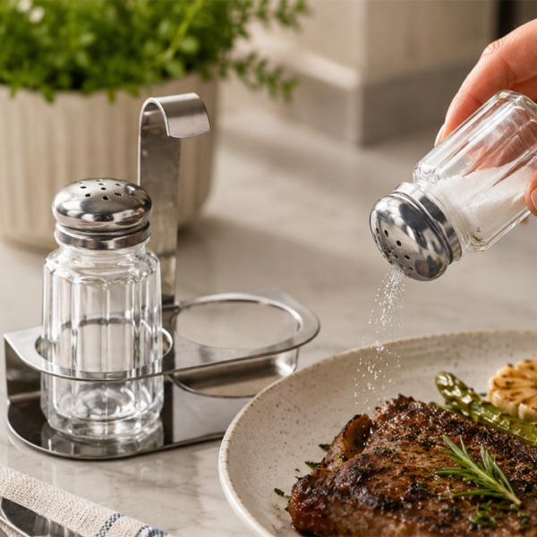 King Tiger TG-2421 Salt Cruet Set - Image 3