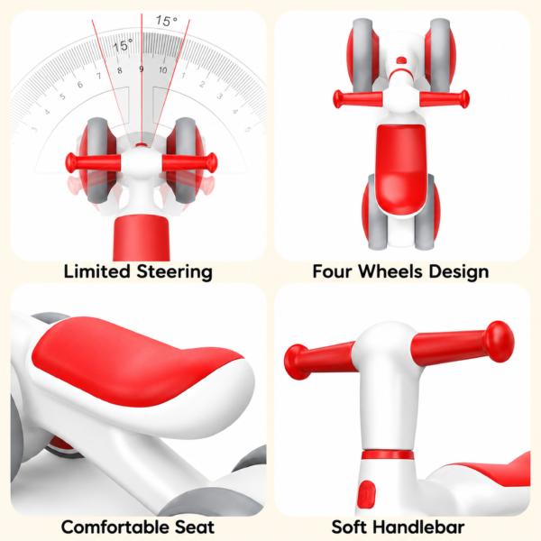 Kids Balance Bike - Image 3