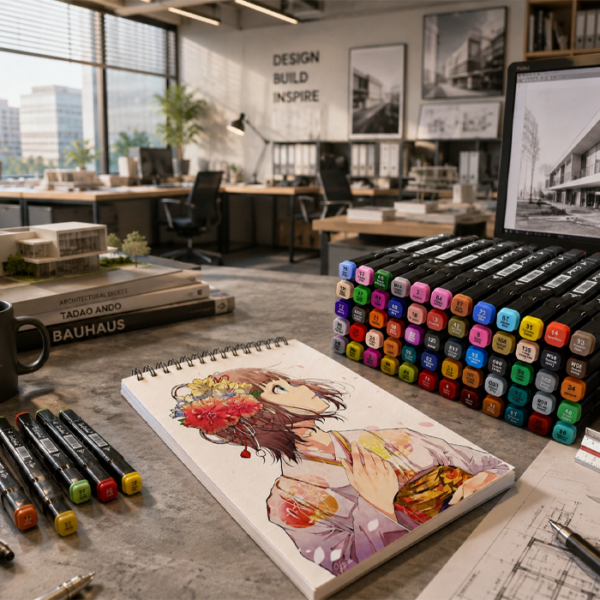 Touch Dayu 80-Color Twin Marker Set - Image 4